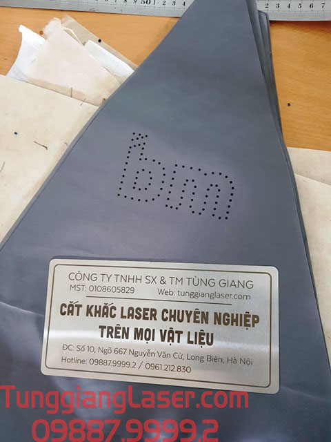 Ứng dụng cắt laser lên vải làm ô dù